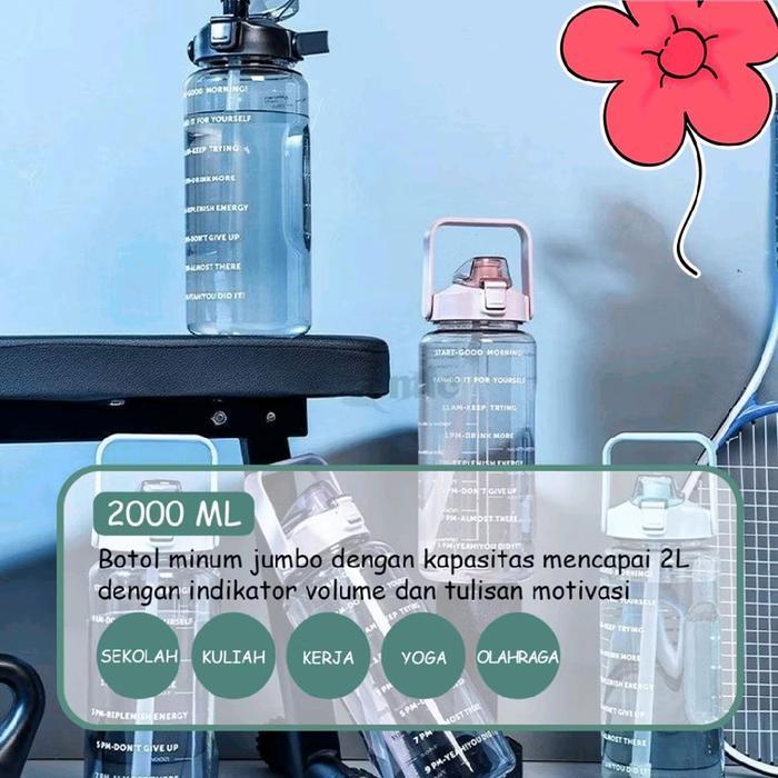 BOTOL MINUM BENING 2LITER FREE STIKER