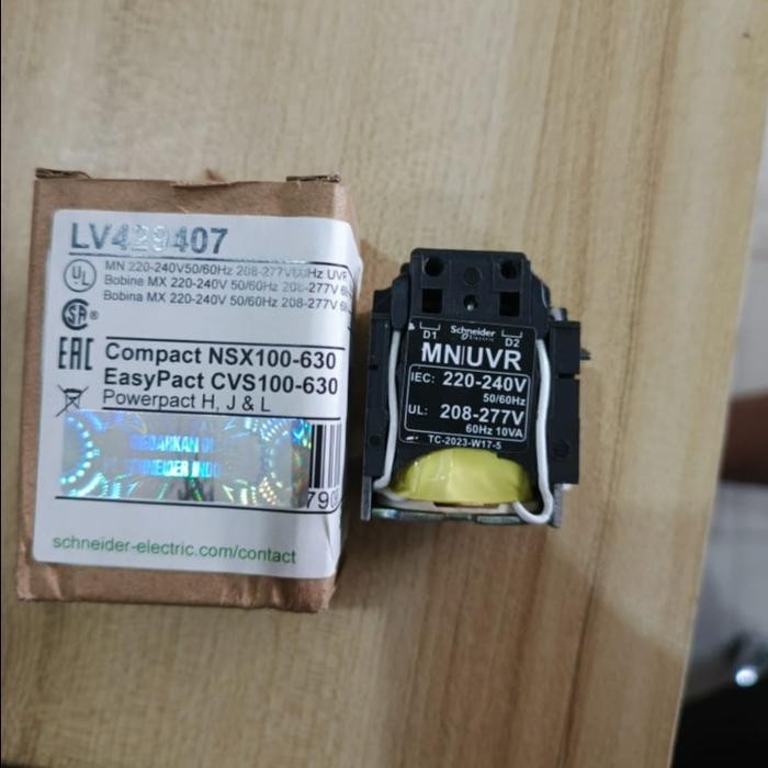 UVT Under Voltage Release UVT MN 220VAC For Breaker MCCB