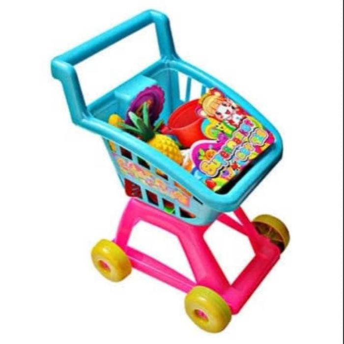 (Best) Mainan anak troli masakan - mainan troli - keranjang masakan troli
