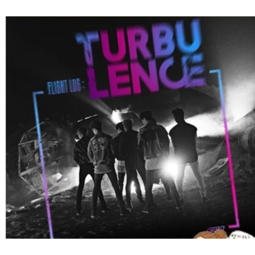 GOT7 GOT 7 2ND FLIGHT LOG: TURBULENCE Album CD +Signed Photo K-POP COLLECTION 2022