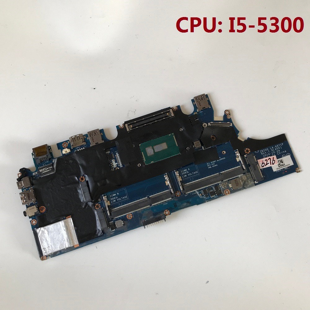 Casing Laptop ZZZNAYQ CN-0G9CNK 0G9CNK G9CNK For Dell Latitude E7250 Laptop Motherboard ZBZ00 LA-A97