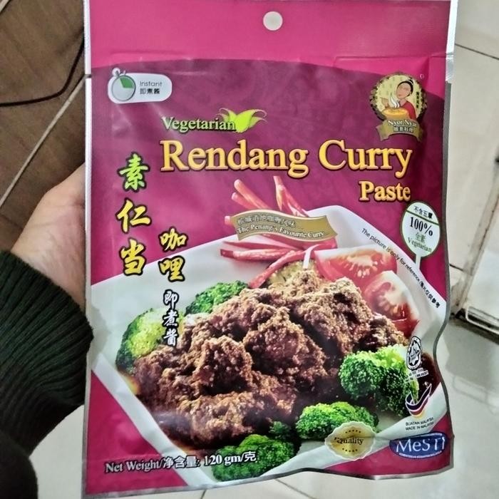 Bumbu Kari Vegetarian Meat Curry Paste / Rendang Curry Vegetable Curry