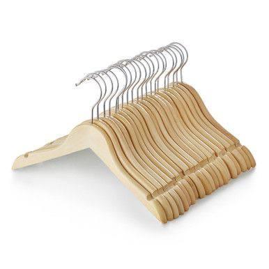 ..- 10 Pcs Hanger Kayu Baju Aesthetic // Gantungan Baju Aesthetic