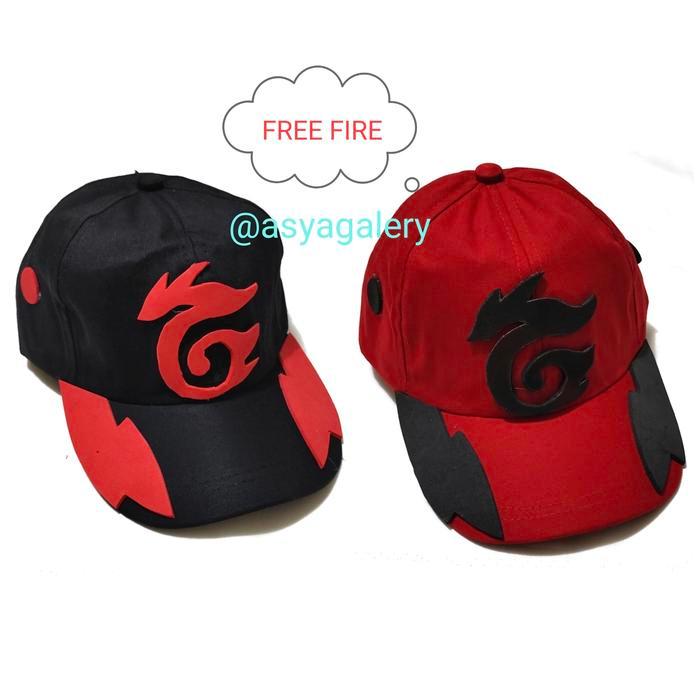 Topi Free Fire Anak/Topi Free Fire/Topi Gamers Anak Free Fire