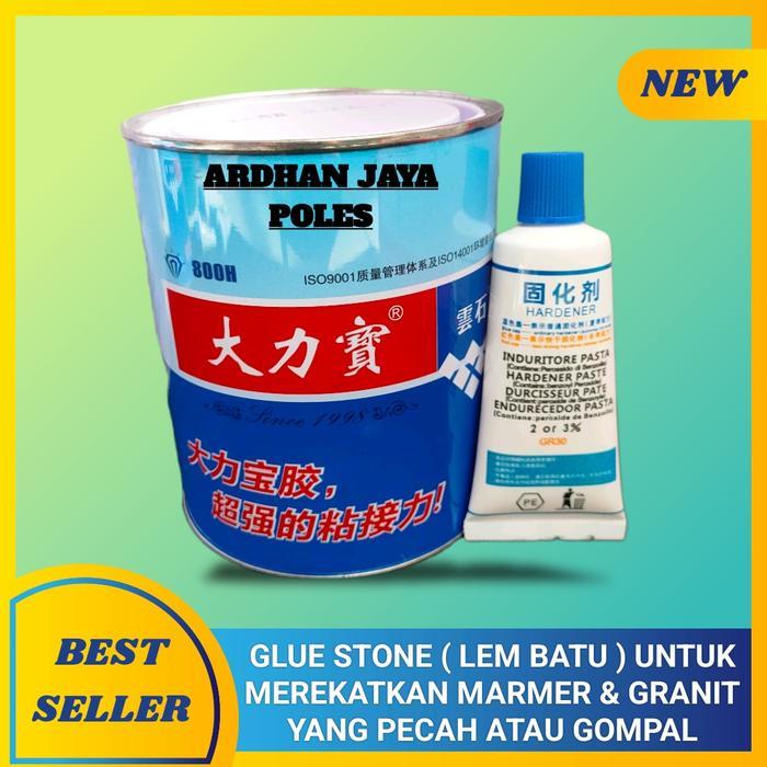 Glue Stone Lem Batu Untuk Merekatkan Marmer Dan Granit Alam Yang Pecah Atau Gompal