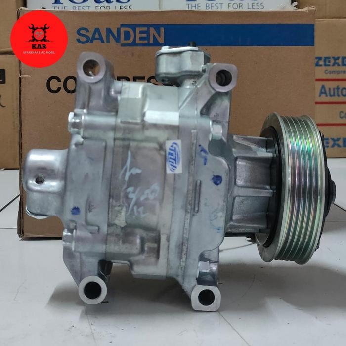 KOMPRESOR / COMPRESSOR AC MOBIL HONDA BRIO 1.2 CC ASLI SANDEN