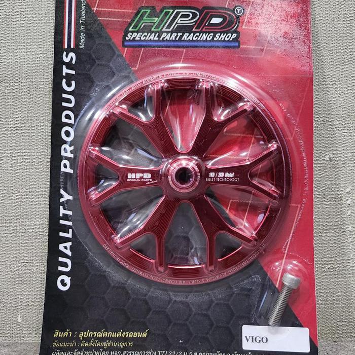 HPD PULLY PULLEY COVER KOMPRESOR AC AIR COMPRESSOR WHEEL INNOVA FORTUNER DIESEL 1KD 2KD TERLARIS