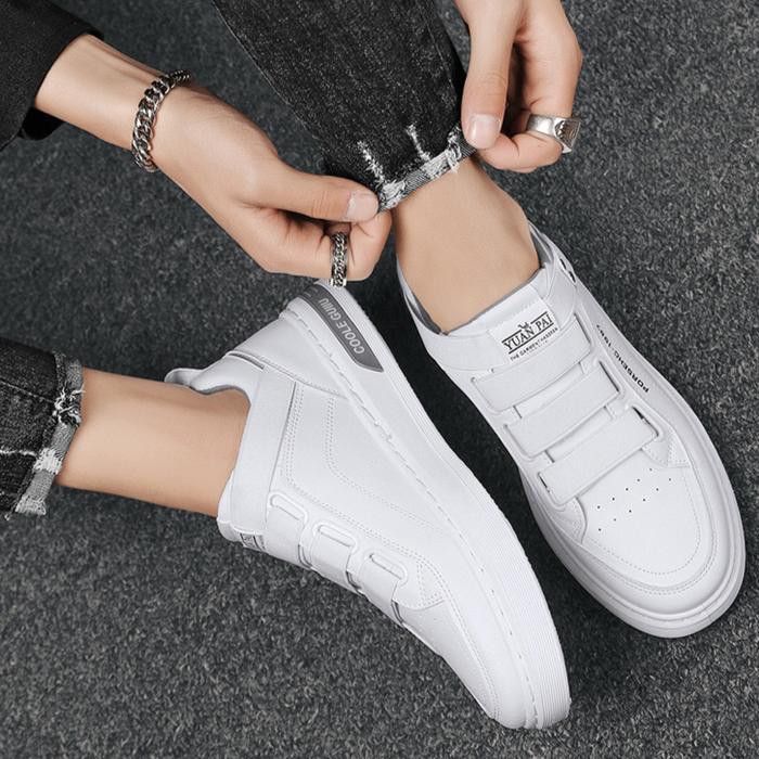 Techdoo Sepatu Sneakers Pria Tanpa Tali Formal Sepatu Casual Mc439