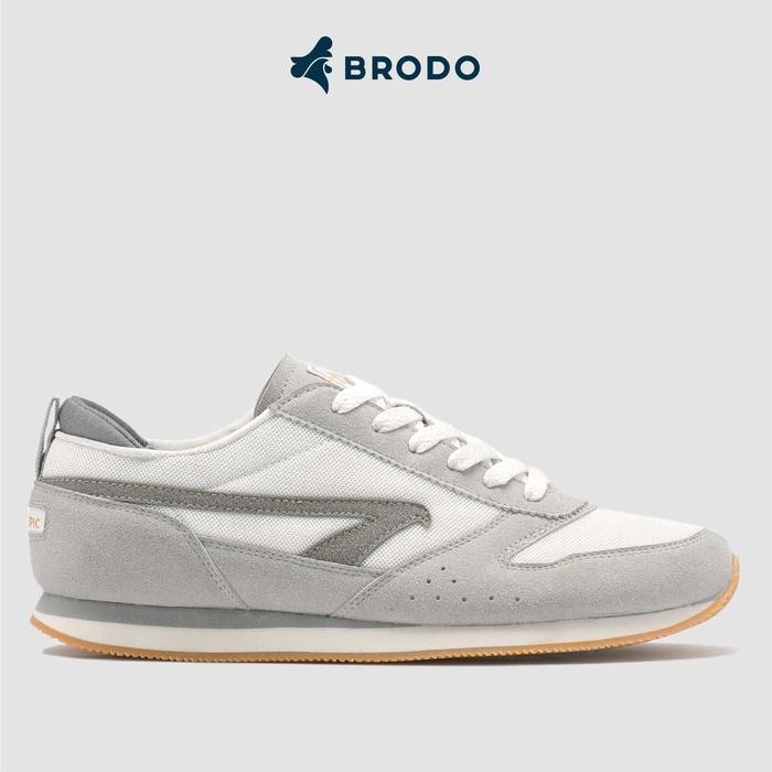 Brodo - Sneakers Tizano White Grey