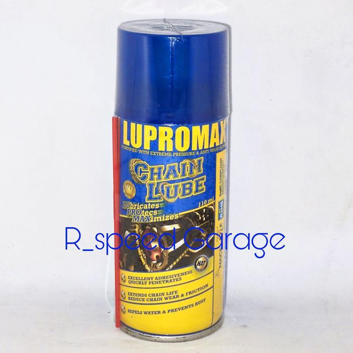 Pelumas Rantai Lupromax Chain Lube Oil Spray 110 Ml