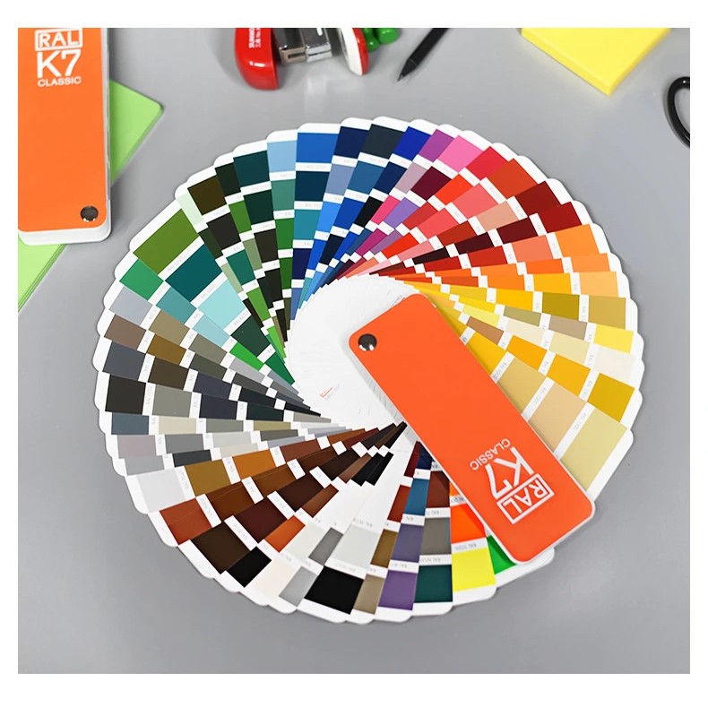STOK TERBATAS  Original Germany RAL color card international standard Ral K7 color chart for paint 2