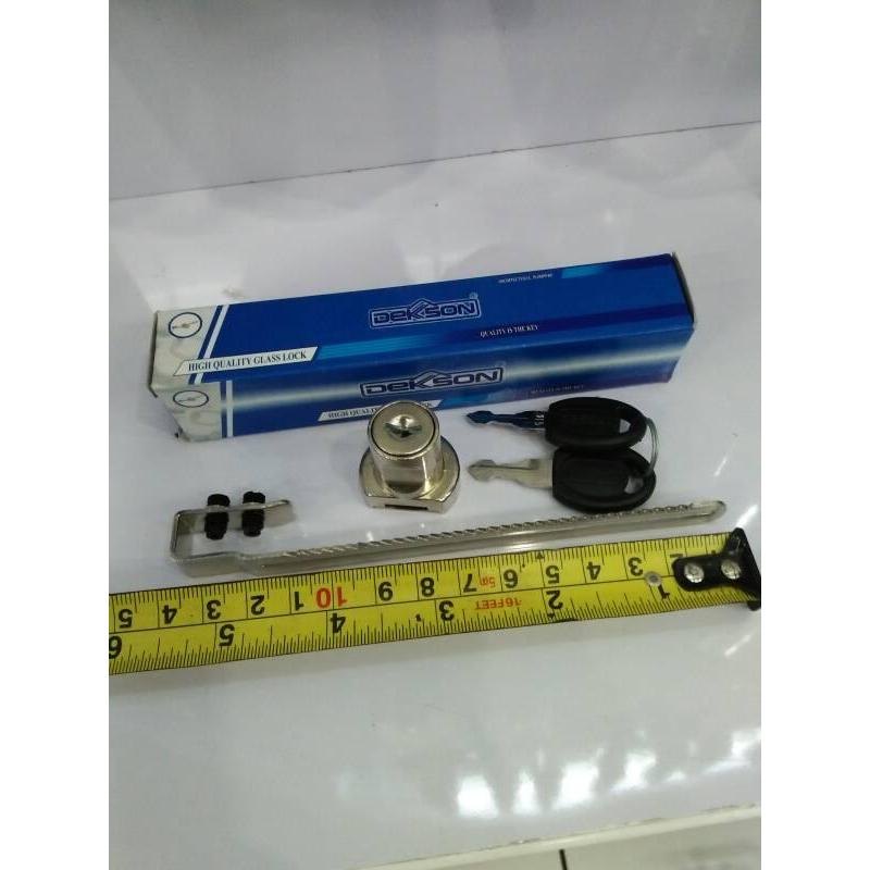 gembox estalase dekson/kunci gergaji/kunci lemari kaca/estalase