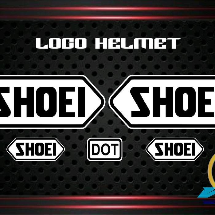 DISKON Stiker Helm SHOEI untuk Helm Hface dan Fullface - Set Lengkap - Motorcycle READY STOCK
