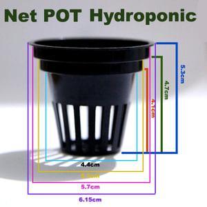 Netpot / net pot hidroponik aquaponik diameter 4.5cm sd 6cm