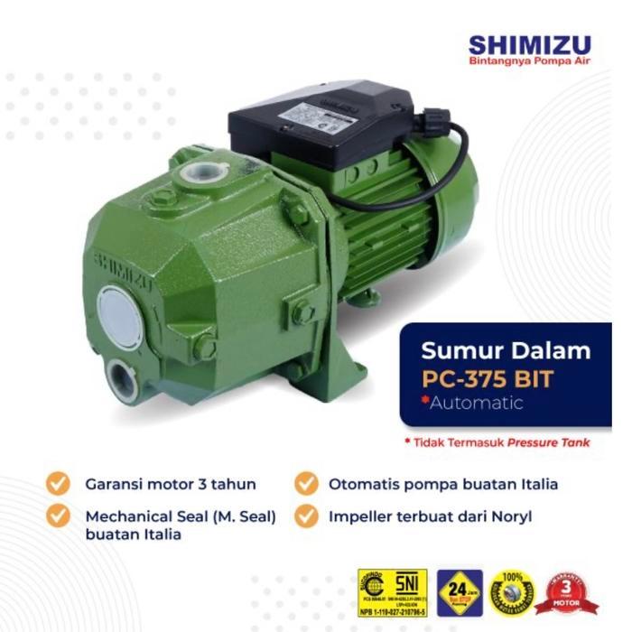 Mesin Pompa Air Shimizu Pc 375 Bit Jet Pump