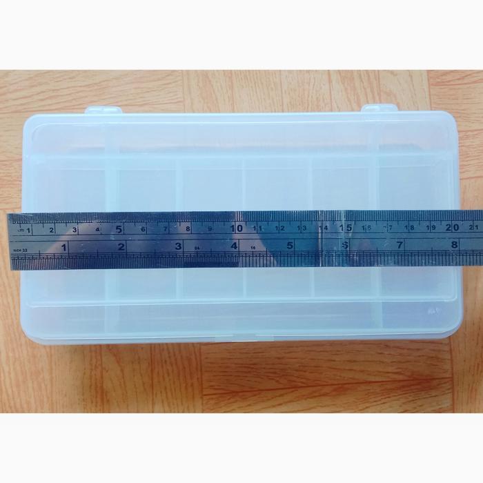 b0ta- Kotak Pancing Susun Tingkat Lure Box Alat Perkakas Murah