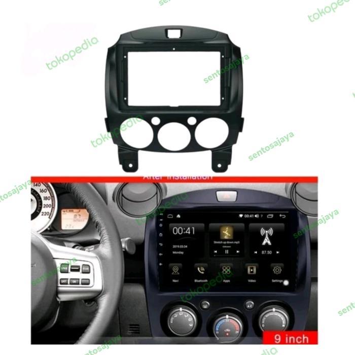 Frame Head Unit 9 Inch Mazda 2