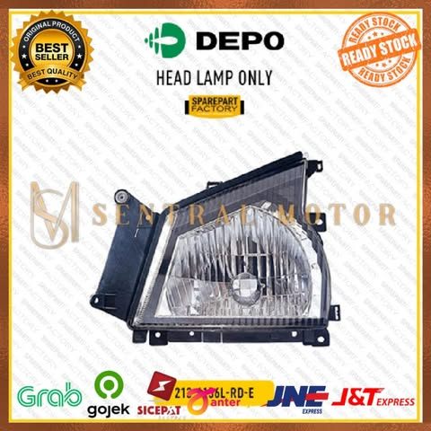 Head Lamp Lampu Depan Besar Kiri Isuzu NHR 2004 DEPO