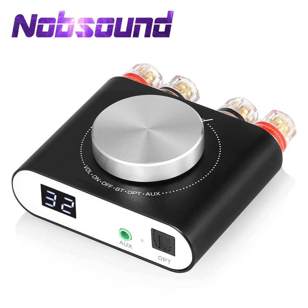 Nobsound Q10 Mini Digital AUX/Optical Amplifier Bluetooth 5.0