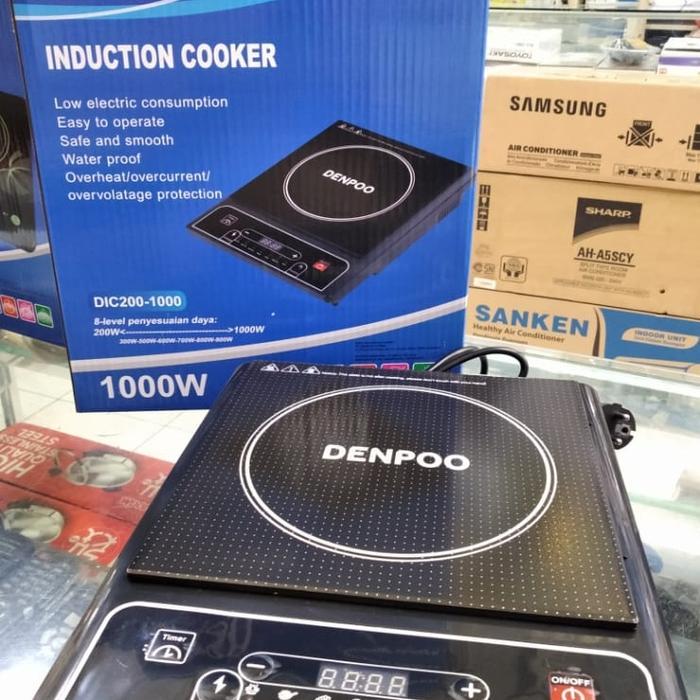 KOMPOR INDUKSI DENPOO DIC200-1000, KOMPOR LISTRIK DENPOO