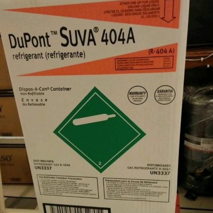 Freon R404 Dupont Suva 10.9 Kg