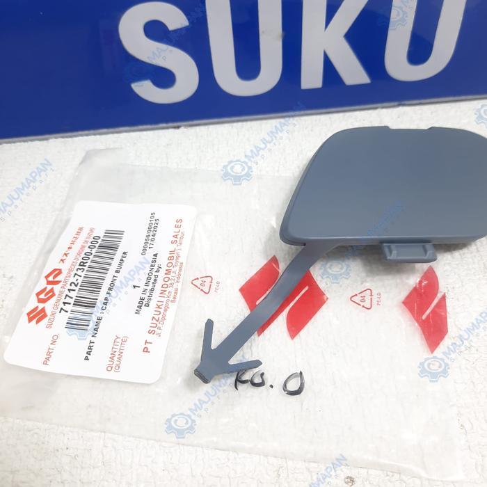 Baru Cap Cover Tutup Derek Towing Bumper Bemper Depan Bawah Suzuki All New Ertiga Ga Gl Gx Original