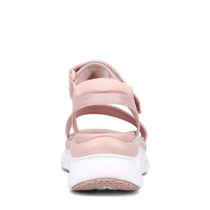 Banyak Dicari Skechers Sendal Wanita Relaxed Fit D'Lux Walker - New Block Pink Terlariss 