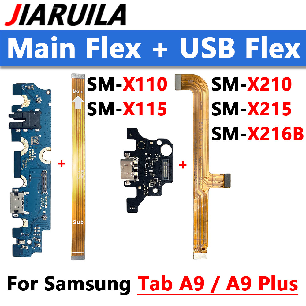 For  Tab A9+ A9 Plus X110 X115 X210 X215 X216B USB Charging Main Board Port Dock Charger