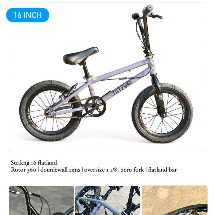 SEPEDA BMX FLATLAND ANAK FULLBIKE 16 INCH