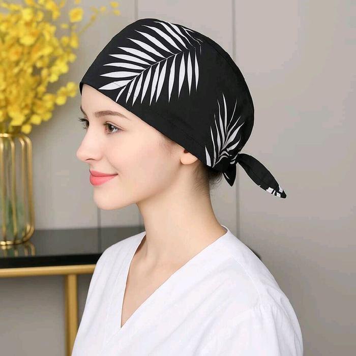 Topi Medis Surgical Cap Head Cap Topi Bedah Topi Koki