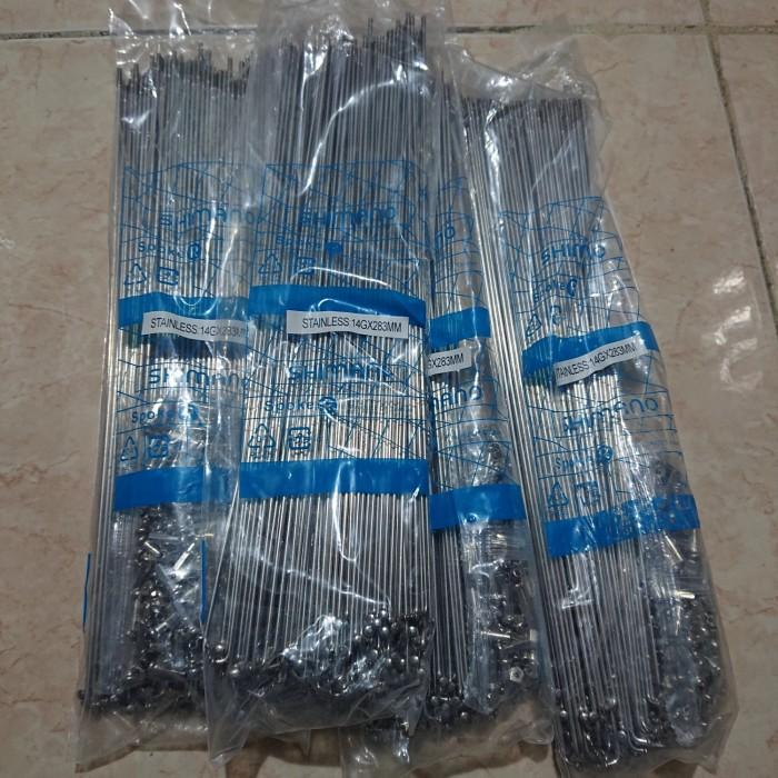 Hebatsprot- Spoke Ruji Jari Jari Sepeda Fixie Roadbike 700C Stainless Shimano