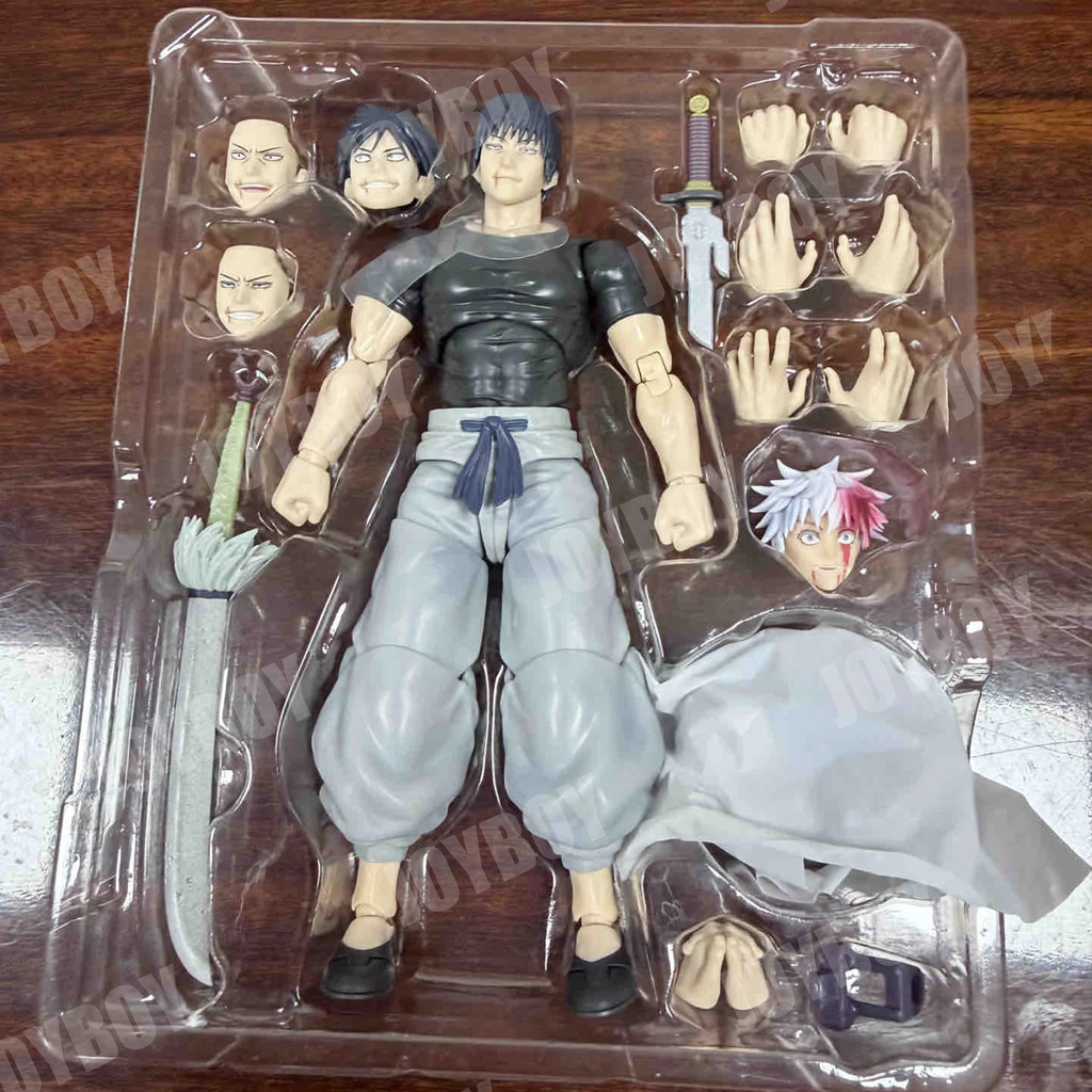 KO Shf Toji Fushiguro Jujutsu Kaisen Anime Figure Toji Fushiguro Action Figures Quality Replica