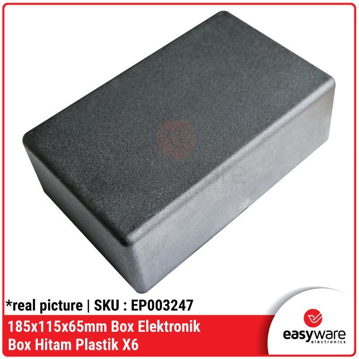 NEW!! BOX ELEKTRONIK X6 HITAM box arduino