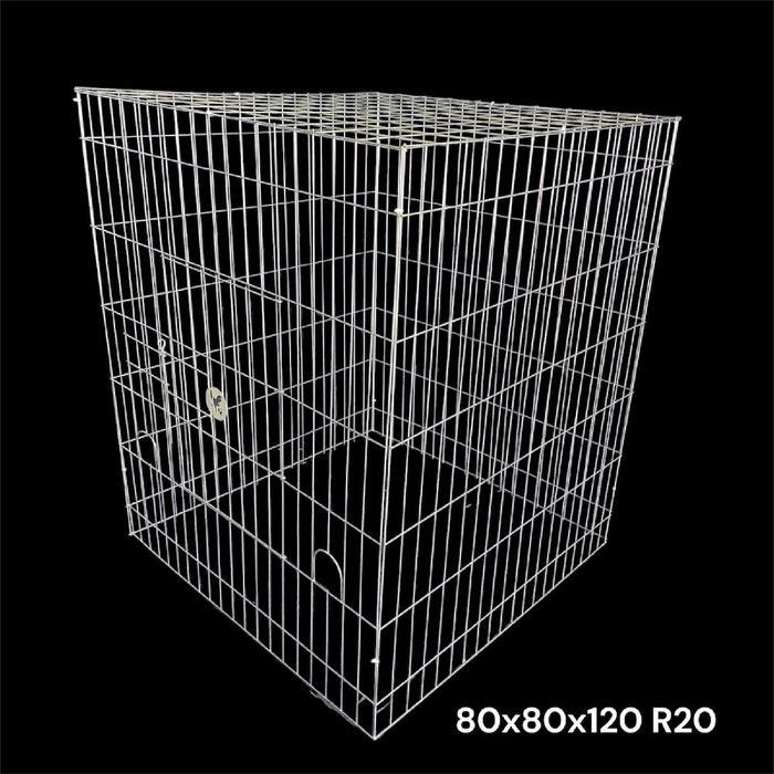 TERMURAH Kandang Galvanis 80x80x120 SM untuk ayam dan hewan peliharaan lainnya