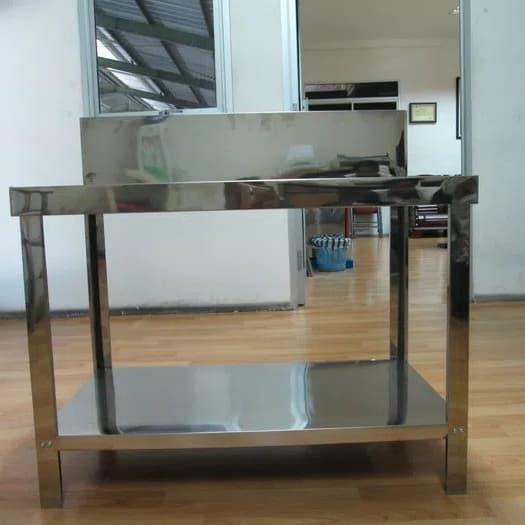 Terbaru Meja Kompor Stainless Stell Serbaguna Merk Metalco Mt2
