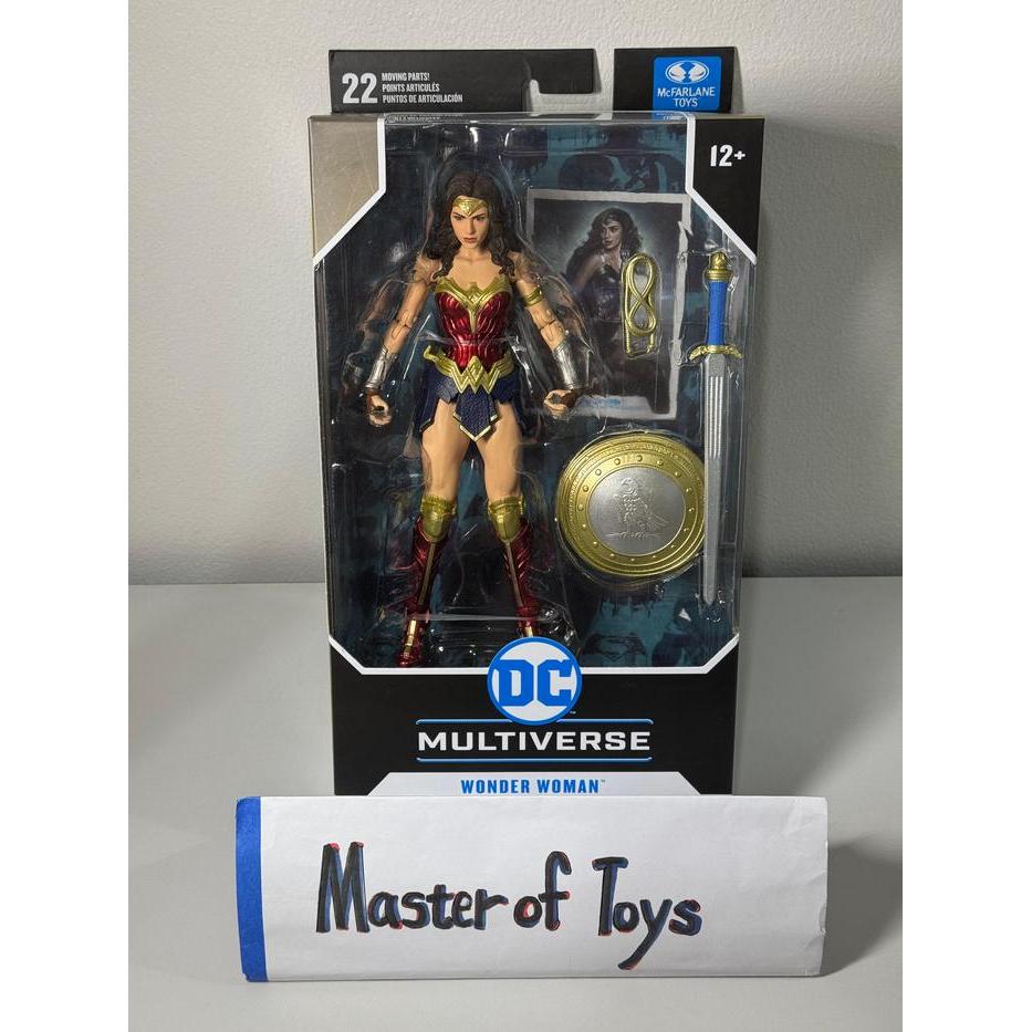 McFarlane DC Multiverse Wonder Woman BVS (Batman V Superman: Dawn of Justice) - Ready Stock