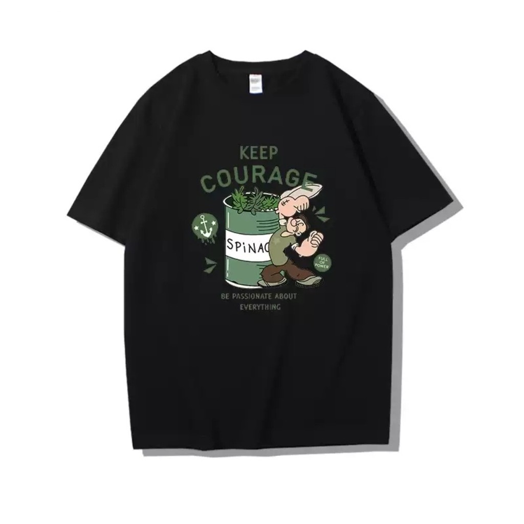 Kaos Oversize Popeye Heavyweight Official Merchandise Awesome
