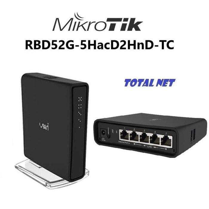 Mikrotik Rbd52G-5Hacd2Hnd-Tc Hap-Ac2 Wireless Router Indoor Rbd52G Murah