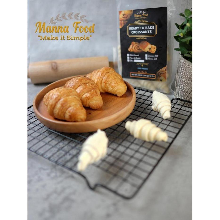 FREE ONGKIR FROZEN BUTTER CROISSANT / Croissant Beku isi 12 gosend grab BANDUNG