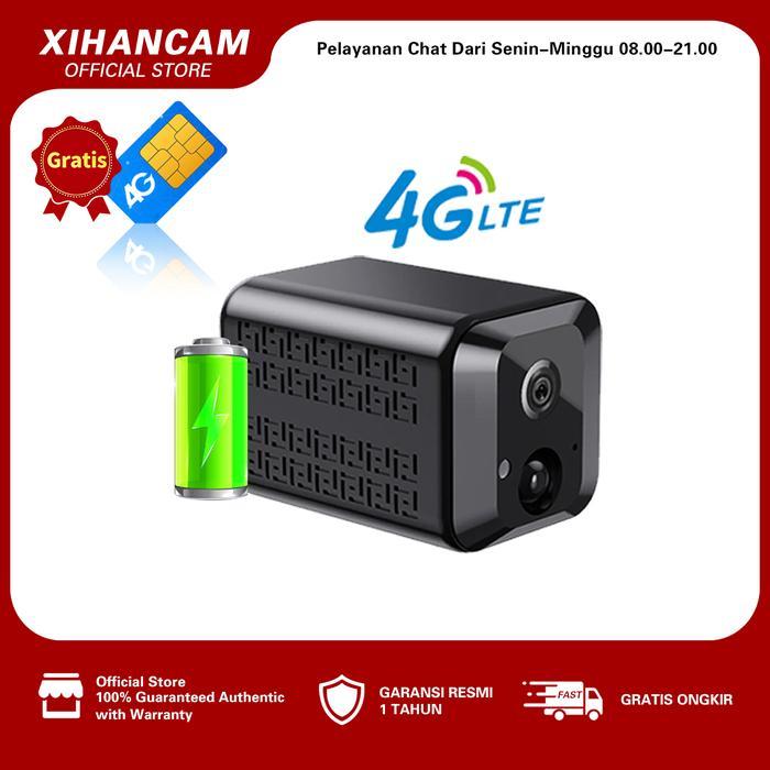 Premium Quality Xihancam 5Mp Cctv Mini Sim Card 4G Kamera Kecil Baterai Cctv Mini Tersembunyi Tanpa