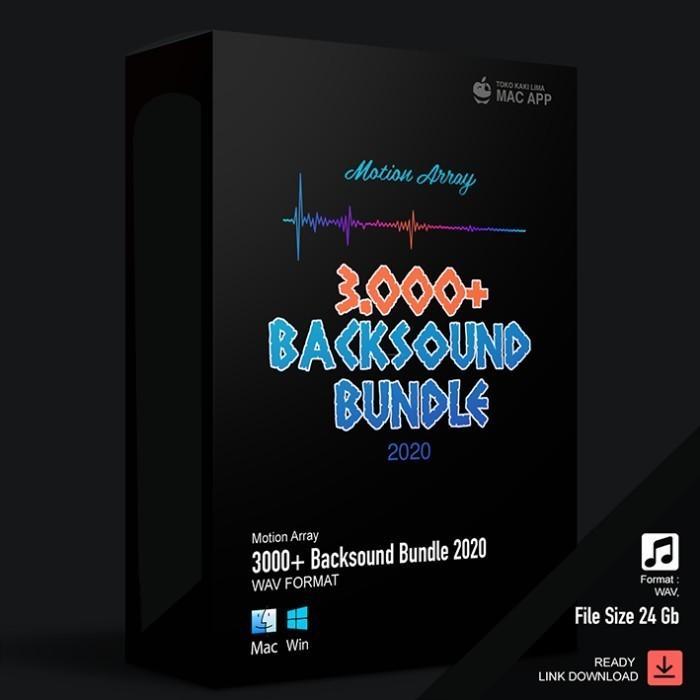 3000+ Motion Array Backsound Music & Soundfx Bundle