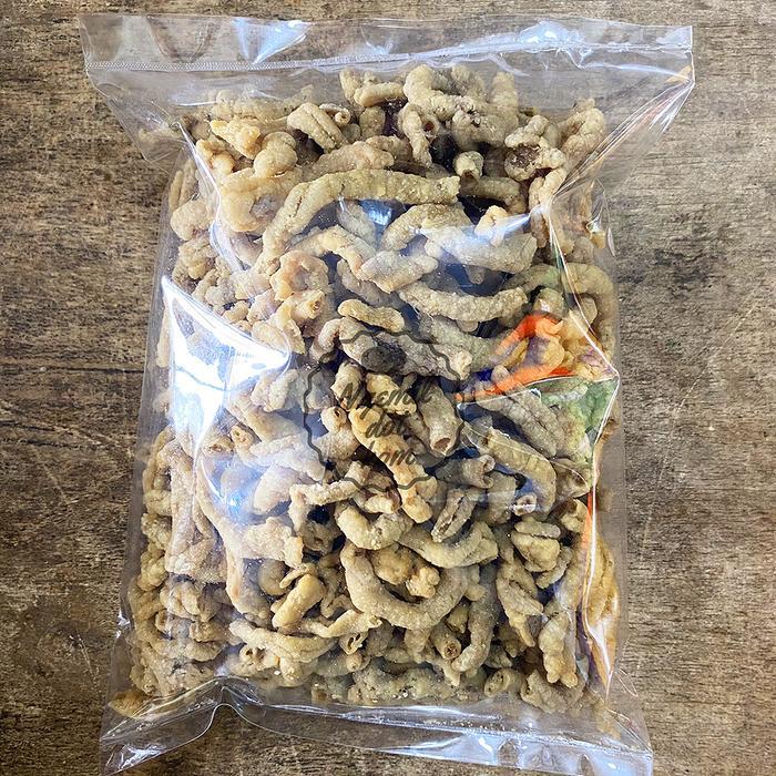 NEW KERIPIK USUS 500gr / KRIPIK USUS AYAM / KERIPIK USUS KILOAN / KERIPIK