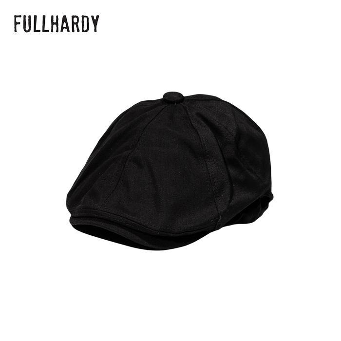 Flat Cap Fullhardy Topi Flat Cap Klasik dengan Desain Unik Warna Hitam Fullhardy TP 22191 - Hitam