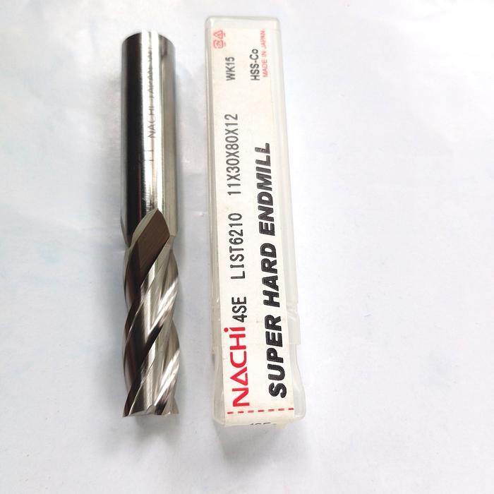 Ada Stok Endmill NACHi Diamter 11mm Flute 4 Shank 12 Enmil Naci 11Mm HSS-co