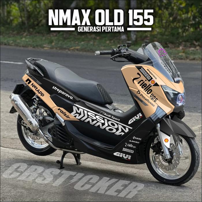 Decal Sticker Nmax Lama 2015-2019 Fullbody Decal Sticker Yamaha Nmax 2015-2019 Old Fullbody