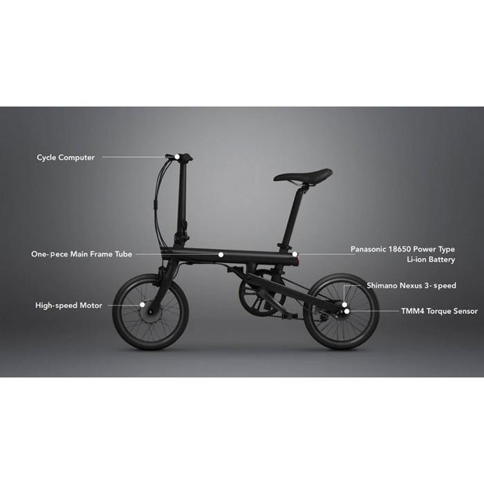 Qicycle EF1 - Sepeda Listrik Lipat