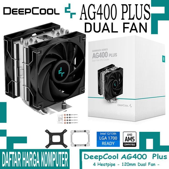 Ada Stok CPU Cooler Deepcool AG400 PLUS