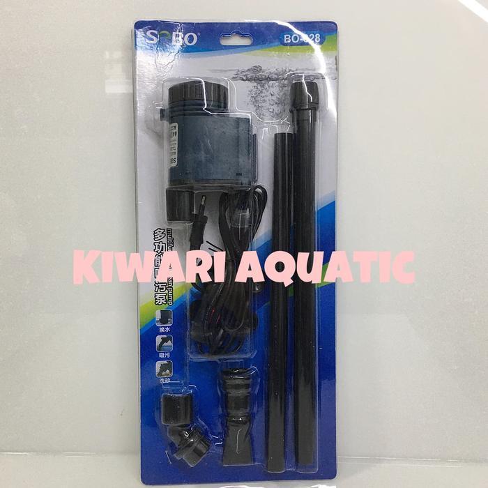 AMARA BO 028 multifunction clean pump / alat pembersih aquarium BO028