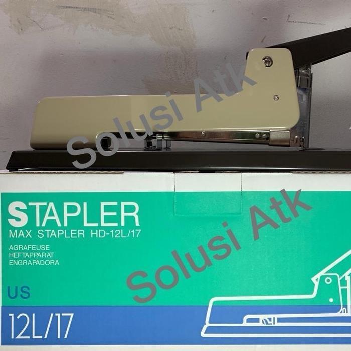 MAX Stapler HD-12L/17 . Max 12L17. Stapler Jilid Ori Max HD-12L/17