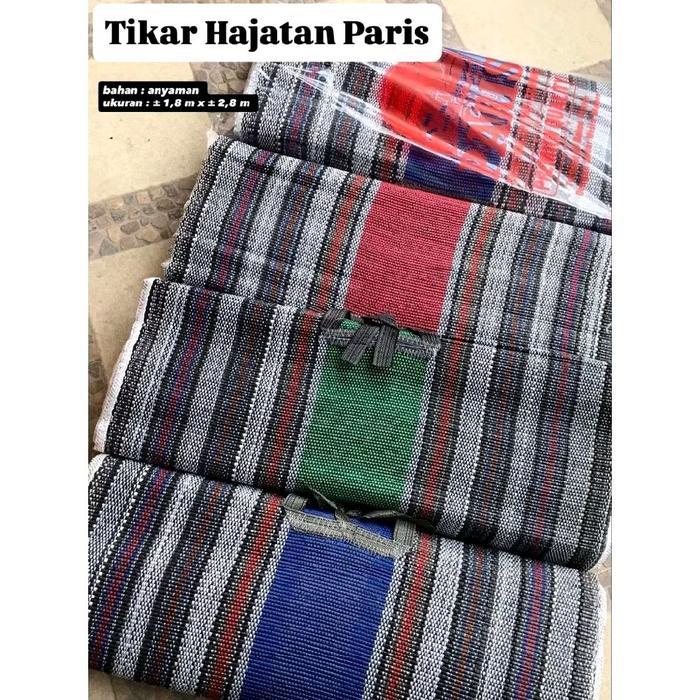 Promo Tikar Hajatan Paris / Tikar Tradisional Jadul / Tikar Piknik Atau Camping Premium
